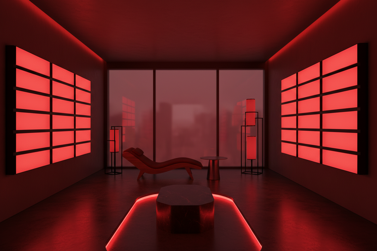 Red Light Therapy Wellness Room